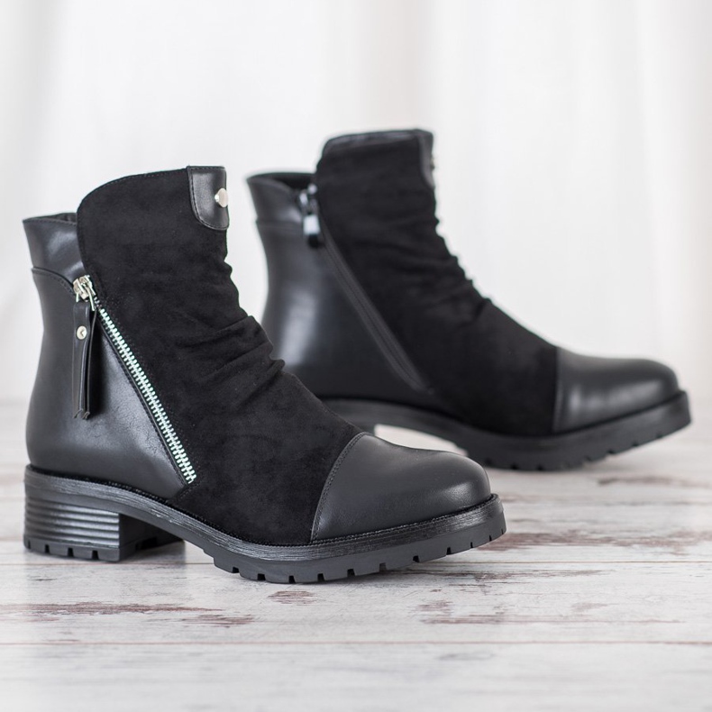 Trabajadores en el control deslizante VINCEZA negro 1