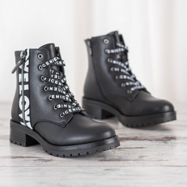 Botas de Eco Piel VINCEZA negro 2