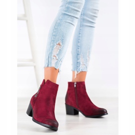 Goodin Botas casuales rojo 3