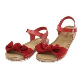 Zapatos de mujer Comfort Inblu 158D117 rojo 3