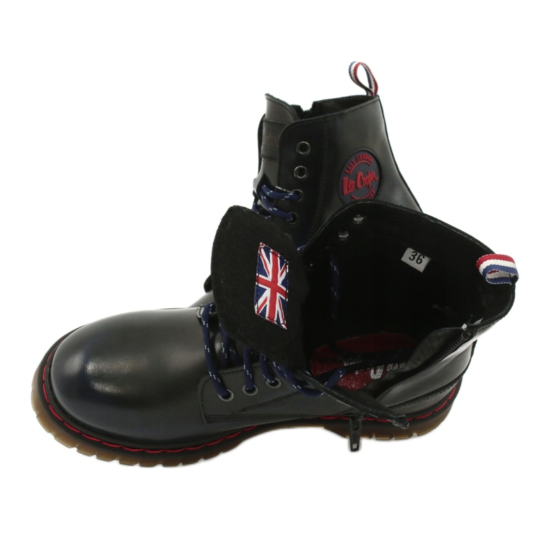 Lee Cooper Botas LCJPL-20-01-014 Navy negro azul marino 5