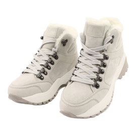 Botas deportivas cómodas Lee Cooper LCJL-20-31-151 beige gris 2 Botas deportivas cómodas Lee Cooper LCJL-20-31-151 beige gris 2