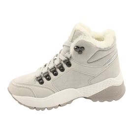 Botas deportivas cómodas Lee Cooper LCJL-20-31-151 beige gris 1 Botas deportivas cómodas Lee Cooper LCJL-20-31-151 beige gris 1