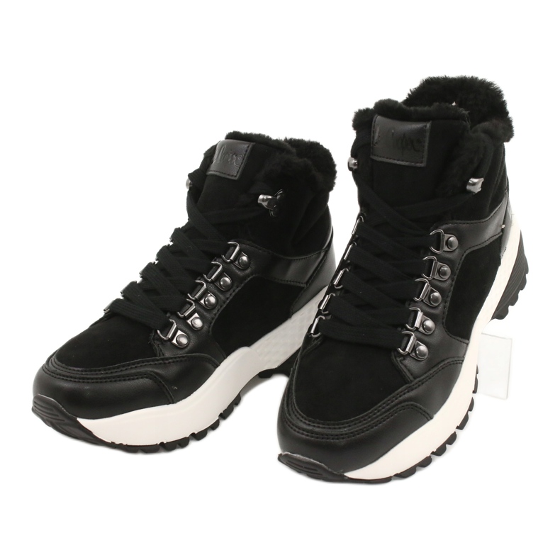 Botas deportivas cómodas Lee Cooper LCJL-20-31-152 negro 2