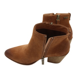Botas Big Star Suede GG274364 camel marrón 7