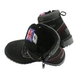 Cappers para niños atados con una cremallera negra de Lee Cooper negro 4
