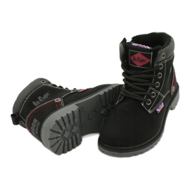 Cappers para niños atados con una cremallera negra de Lee Cooper negro 3