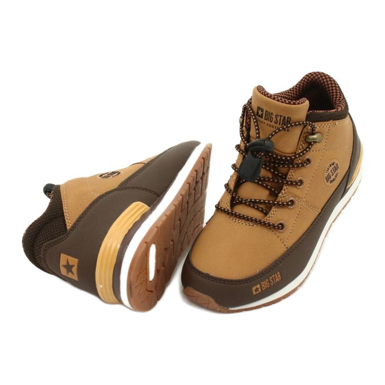 Big Star Zapatos deportivos para niños GG374102 Brown marrón 3