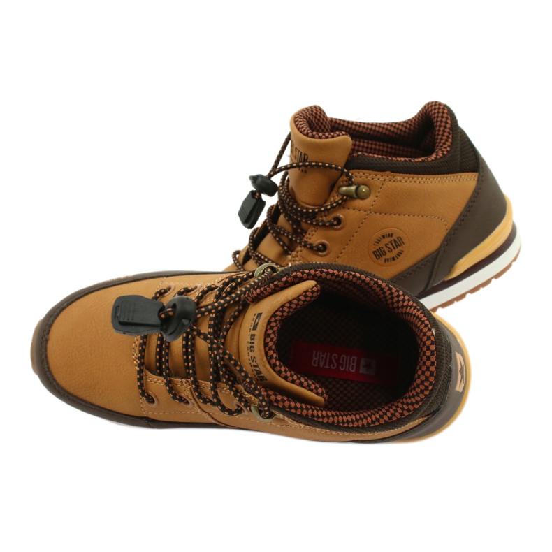 Big Star Zapatos deportivos para niños GG374102 Brown marrón 5