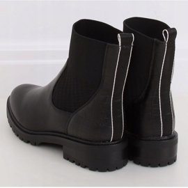 Botines Chelsea negros, negro 1216-PA Negro 3