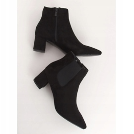 Botas negras de tacón bajo W27012 Black negro 2