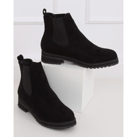 Botines Chelsea negros para mujer negro F-3799 Black 2