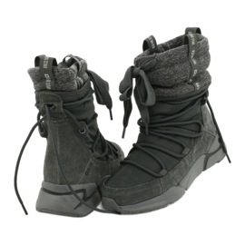 Botas de nieve Big Star Sport con piel gris 3