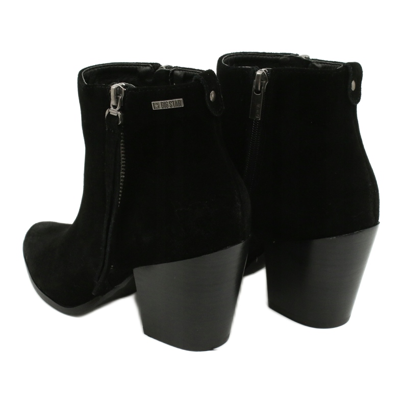 Botas Big Star GG274362 de ante negro 3