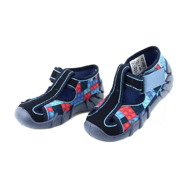 Calzado infantil befado 190P095 rojo azul marino azul 3