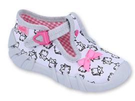 Calzado infantil befado 110P377 negro rosa plata gris 1