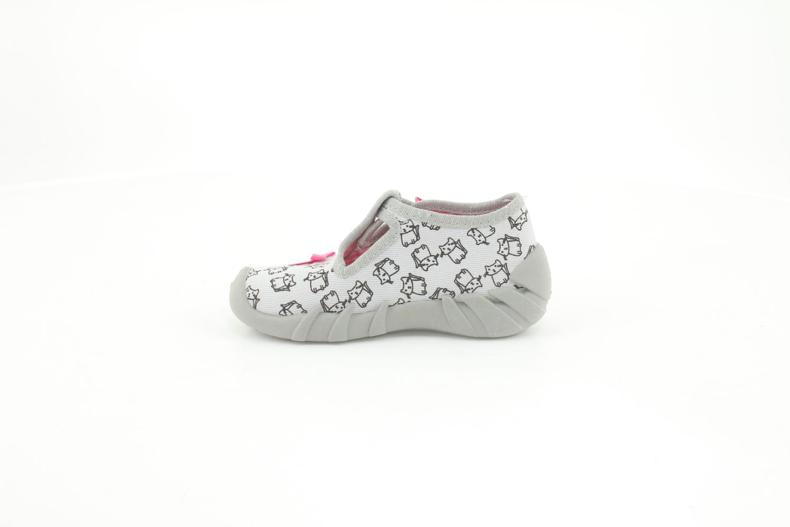 Calzado infantil befado 110P377 negro rosa plata gris 2