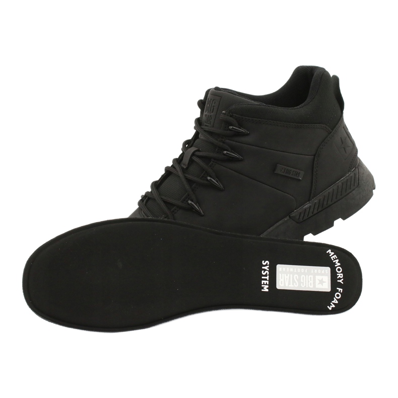 Big Star Trekking de hombres Czarne GG174215 negro 4 Big Star Trekking de hombres Czarne GG174215 negro 4