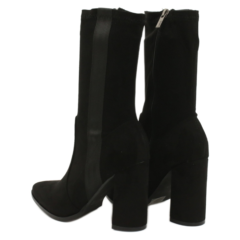 Botas de mujer Big Star en el poste GG274397 negro 5