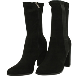 Botas de mujer Big Star en el poste GG274397 negro 4