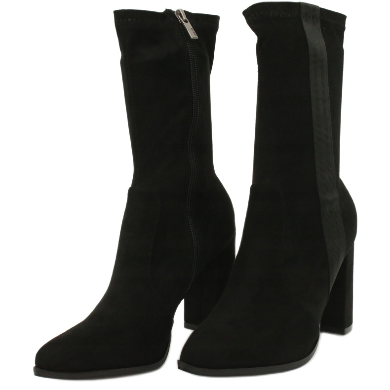 Botas de mujer Big Star en el poste GG274397 negro 4