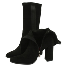Botas de mujer Big Star en el poste GG274397 negro 6