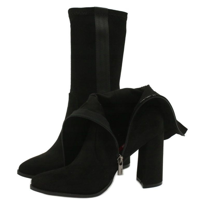 Botas de mujer Big Star en el poste GG274397 negro 6