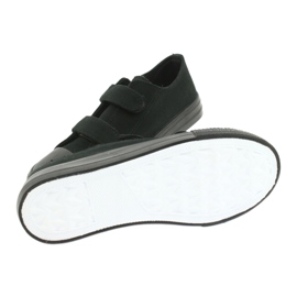 Atletico Zapatillas negras con velcro TDZ-7-V negro 4