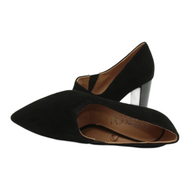 Zapatos mujer caprice 24402 ante negro 4