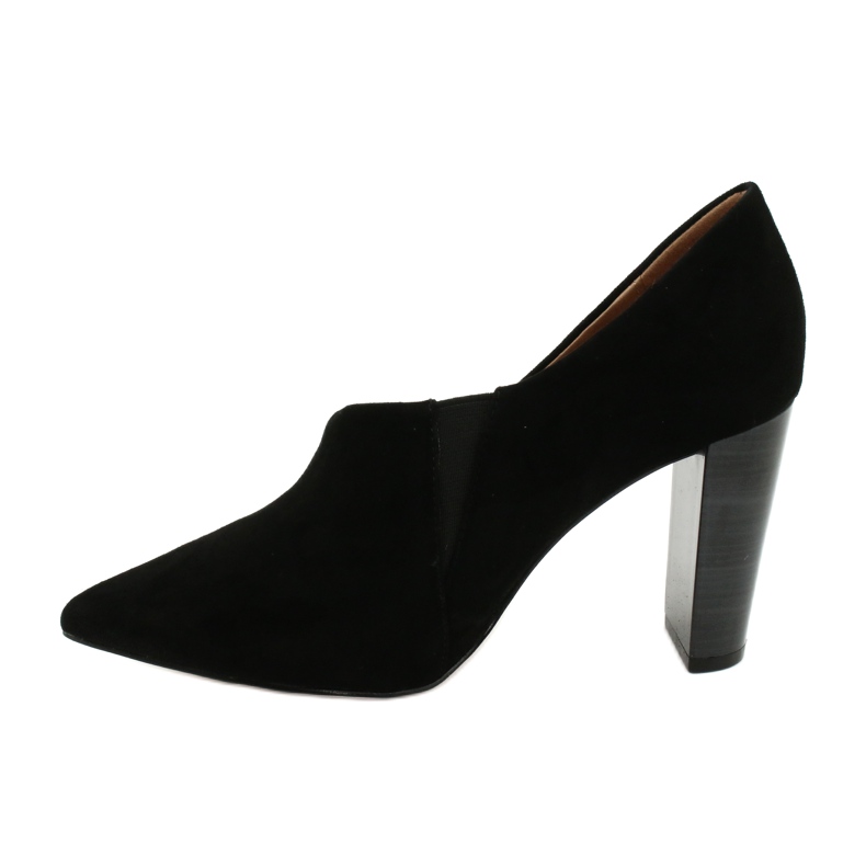 Zapatos mujer caprice 24402 ante negro 1