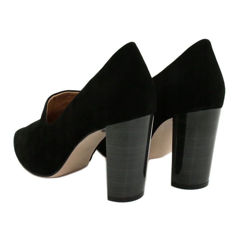 Zapatos mujer caprice 24402 ante negro 3