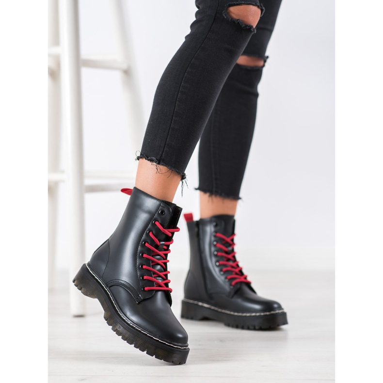 SHELOVET Botas negras negro 1