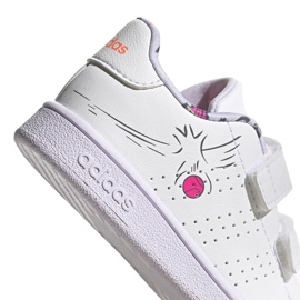 Adidas Advantage I Jr EG3861 blanco negro 4
