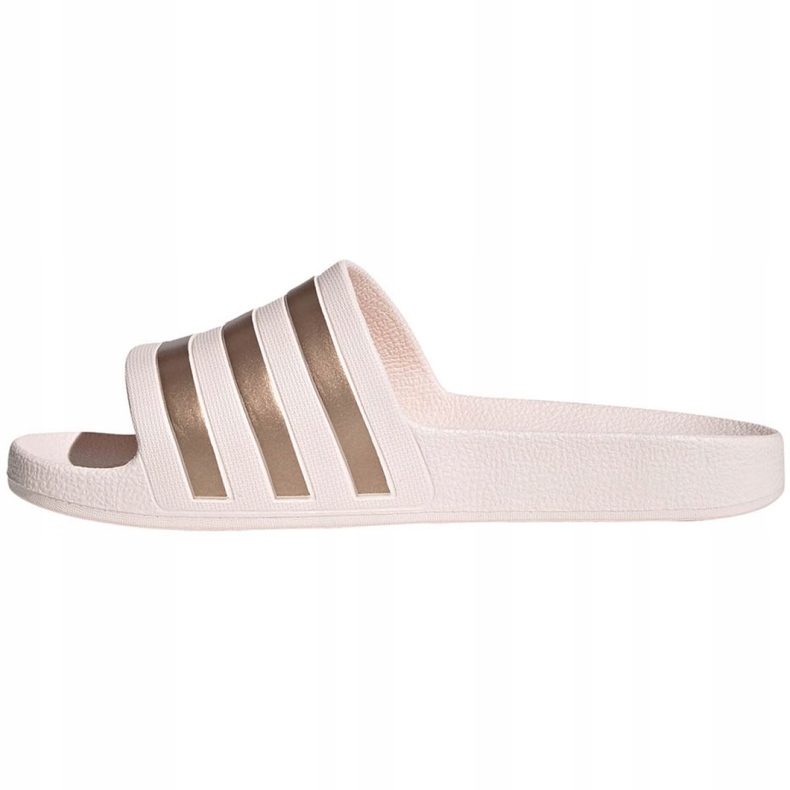 Zapatillas Adidas Adilette Aqua W FW4291 rosado dorado 2