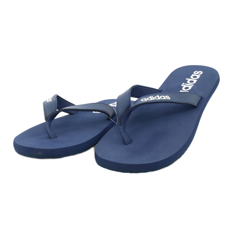 Chanclas Adidas Eezay EG2041 blanco azul marino 1