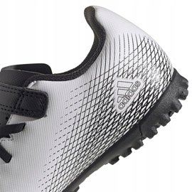Botas de fútbol adidas X GHOSTED.4 H&amp;L Tf Jr FW9573 multicolor blanco 4