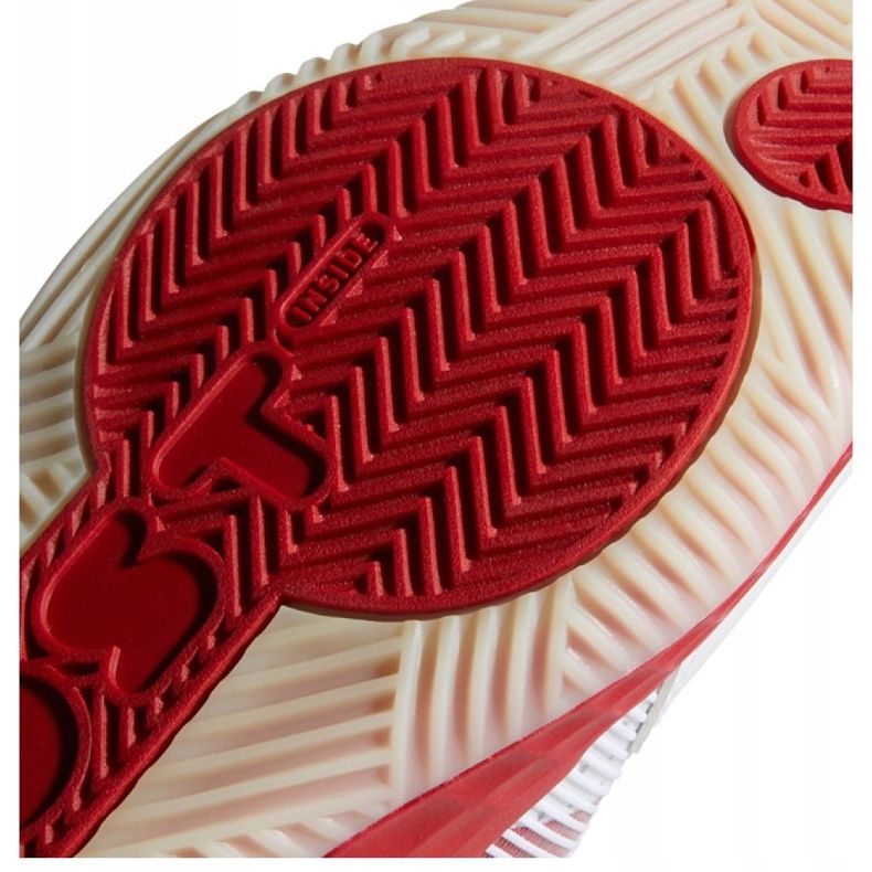 Calzado de baloncesto Adidas Pro Boost Low M FW9503 multicolor blanco 1