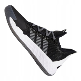 Calzado de baloncesto Adidas Pro Boost Low M FW9497 blanco, blanco, negro negro 1