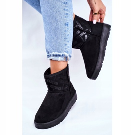 Botas de nieve cálidas negras para mujer Big Star GG274556 negro 2