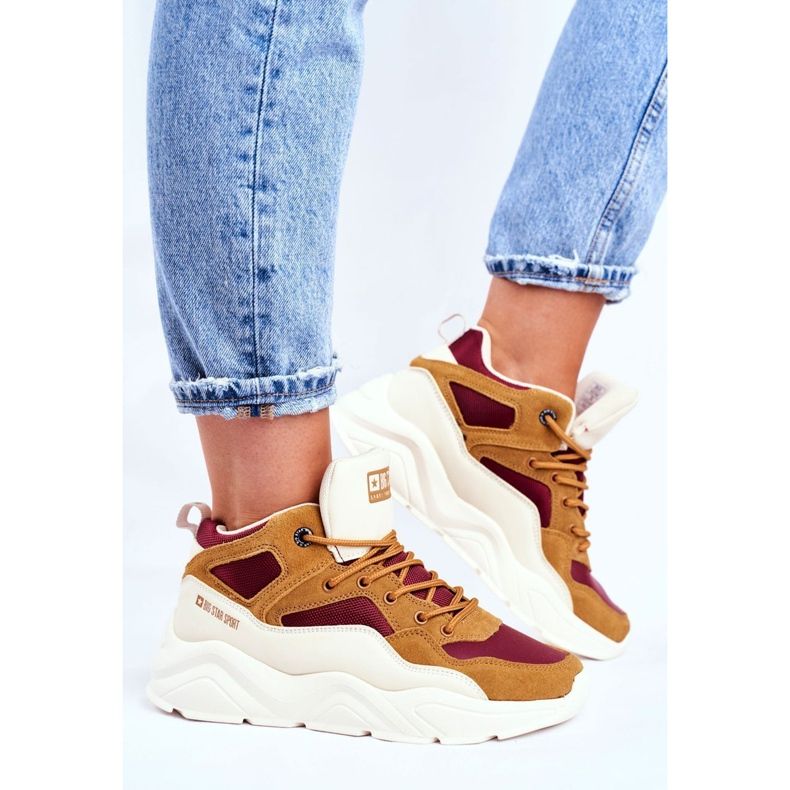 Zapatos Deportivos Mujer Big Star Beige GG274646 1