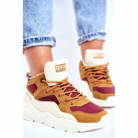 Zapatos Deportivos Mujer Big Star Beige GG274646 4