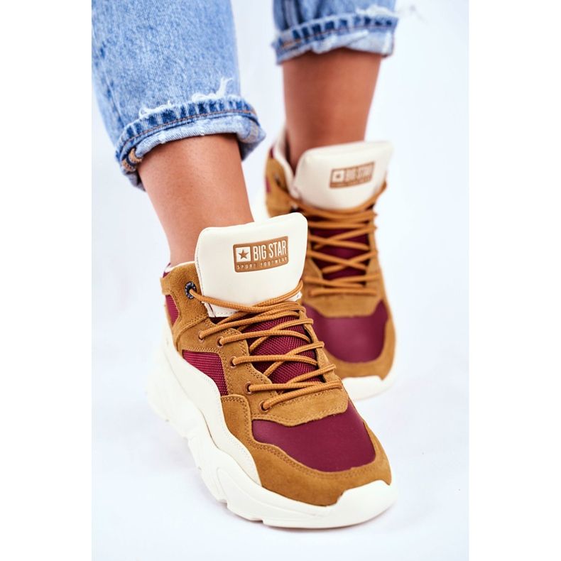 Zapatos Deportivos Mujer Big Star Beige GG274646 2