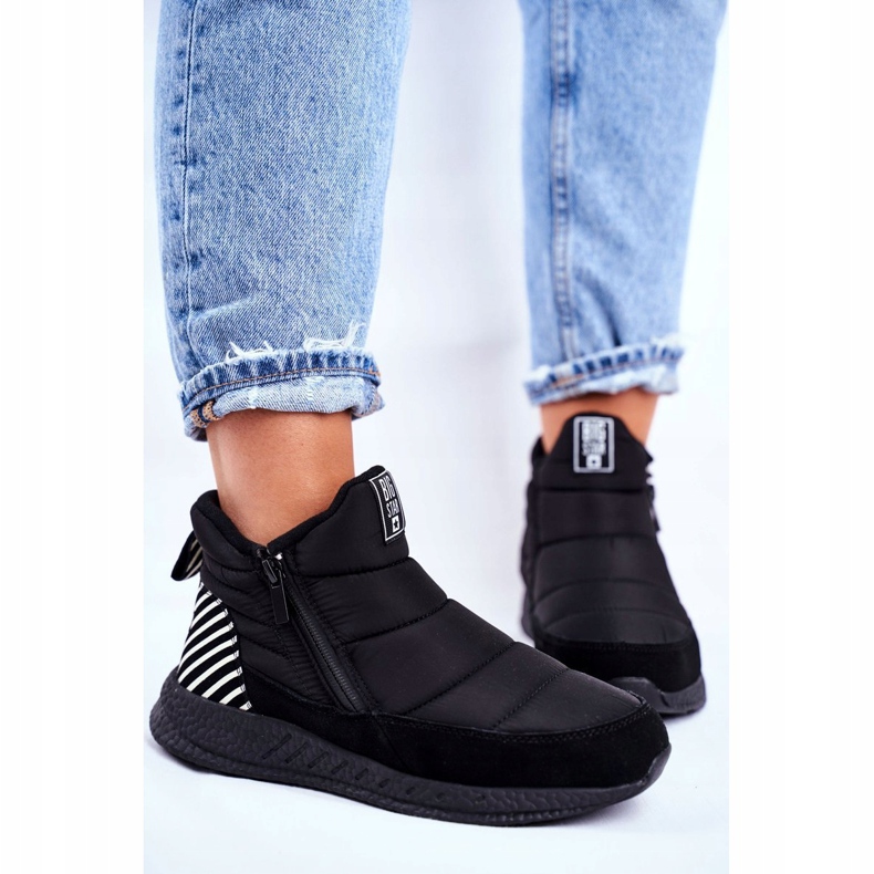 Botas de nieve para jóvenes de mujer Big Star Black GG274470 negro 1