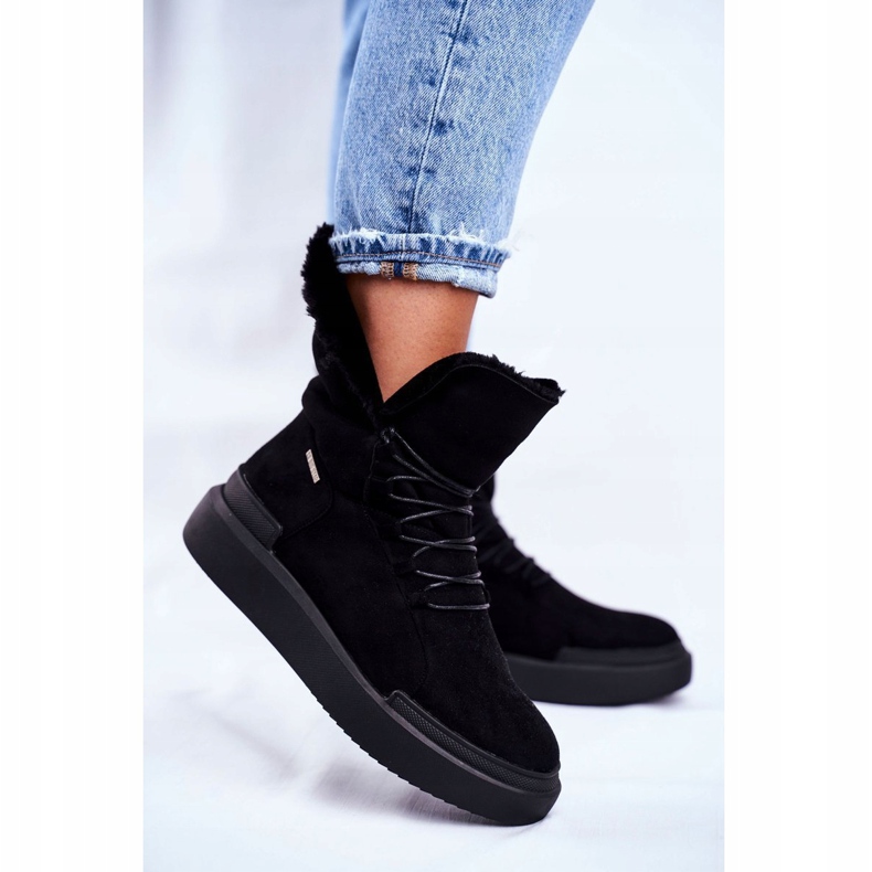 Botas de nieve para mujer Big Star Black GG274990 negro 1