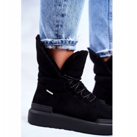 Botas de nieve para mujer Big Star Black GG274990 negro 4