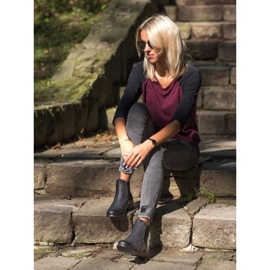 Goodin Botines chelsea negros con accesorios 6
