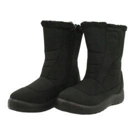 Evento Botas de nieve Water Resistance 9SN26-1468 para mujer negro 2