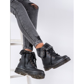 Weide Trabajadores con un zapato enrollado negro 1 Weide Trabajadores con un zapato enrollado negro 1