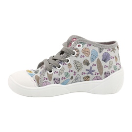 Calzado infantil befado 218P061 plata gris multicolor 2