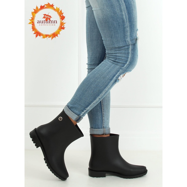 Negro DC11 Chanclos de mujer negros mate 1